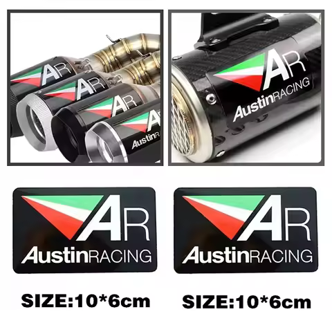 New Motorcycle Exhaust Sticker Muffler Gp2 Db Killer Escape 51mm Decal Austin Racing r6 Kawasaki z90
