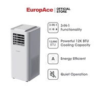 EuropAce 12,000 BTU Portable Aircon - EPAC 12B3