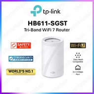 【SG SELLER】TP-Link HB611-SGST Tri-Band Super Mesh-Powered WiFi 7 Router
