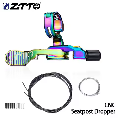 ZTTO MTB Bicycle Dropper Seat Post Lever Height Adjustable Suspension Seatpost Remote Controller Shi