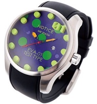 EVA新世紀福音戰士 初號機 日本HMV限定手錶