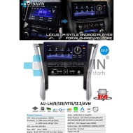 DYNAVIN LEXUS LM STYLE 12.3” ANDROID PLAYER FOR ALPHARD/VELLFIRE AGH30 8GB RAM+128GB ROM 8CORE PROCE