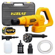 Keelat Cordless Water Jet High Pressure Car Wash Spray Portable Water Gun Floor Tiles Cleaner Wash C