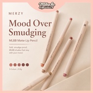 [MERZY] Mood Over Smudging MLBB Matte Lip Pencil (5 Colors, 0.9g)