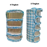 (Sarung) Cover tudung saji rak susun makanan food cover multilayer by Shafiyyah.sarban