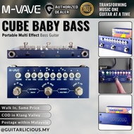 CUVAVE / M-VAVE Cube Baby Bass for Bass Guitar Effect Pedal Combined Guitar Pedal Recording Audio In