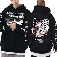 New Anime Attack On Titan Jaegerist Floch Forster Double Sided Printed Hoodie Men Hoodies