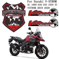 1050XT For Suzuki V-STROM DL 1000 650 250 1050 XT Tank Pad Luggage Cases ADVENTURE TOURER Motorcycle Stickers VSTROM 201