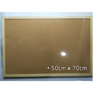 (Msia Ready Stock) HIGH QUALITY EXTRA THICK TEBAL Wood Framed Cork board 500 x700mm