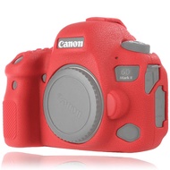 Camera Case Compatible with Canon EOS 6D Mark II DSLR Camera, Soft Silicone Rubber Texture Surface P
