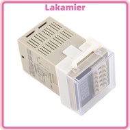 LAKA Time Relay, 24VAC/DC 0.01S-9999H Digital Time Relay, Precision Timing DH48S-2Z LCD Display DH48