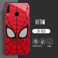 Y-15 Spider-Man HD Glass Casing for VIVO Y12 Y15 Y50 Y12i Y17 Y81 Y19 Y30 Y17S Y15S Y81s Case