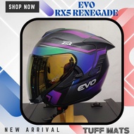 evo helmet rx-5 renegade half face