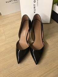 Kurt Geiger London heels (patent black)