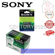 SONY Battery AAA Alkaline AAA Batteries LR03 1.5V 12cards per box