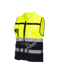 WORKSHARK High Visibility Safety Vest | Reflective Vest | Construction Safety Jacket | Site PPE | 2