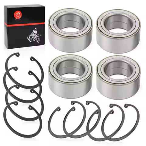 Front Rear Wheel Bearings 44x72x33mm & Ring Clip For Polaris RZR 900 1000 Turbo RS1 XP S 4 All Model