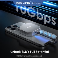 WAVLINK Magnetic M.2 2230 NVMe SSD Enclosure, 10Gbps USB C 3.2 Gen2 to NVMe Adapter, Aluminum Extern