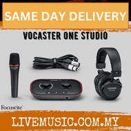 Focusrite Vocaster One USB-C Podcasting Audio Interface
