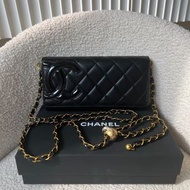 chanel walley chanel銀包 長銀包斜孭袋