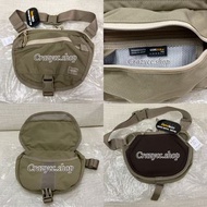 Beige現貨$1500， 預訂Dm報價🇯🇵PORTER KLUNKERZ WAIST BAG 腰包 防水拉鏈斜孭袋