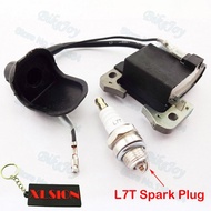 Ignition Coil + Spark Plug L7T For 47cc 49cc Mini Moto Dirt Pocket Bike Quad ATV Minimoto Motorcycle