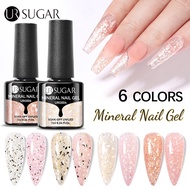 UR SUGAR Gel Nail Polish Snowflake Glitter Gel Polish   Shiny Soak Off UV Gel rubber gel Polish Wint