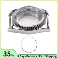 Stainless Steel Case Glass Mirror for NH35/36 Movement