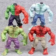 4pcs the incredible hulk figure legend hulk green red blue hulk toys marvel avengers superhero toy