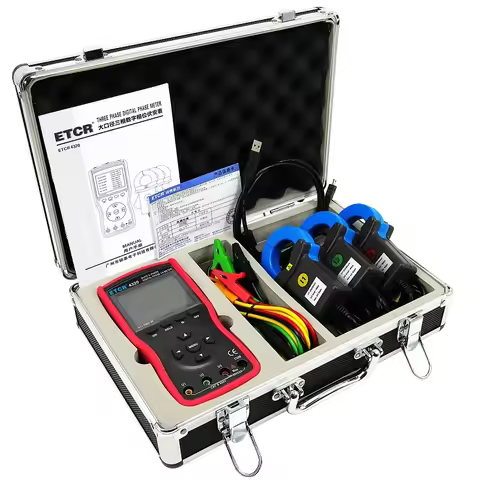 ETCR4320 ETCR4300 Digital Voltmeter Power Tester Intelligent Large Clamp 3-phase Voltage-ampere Mete
