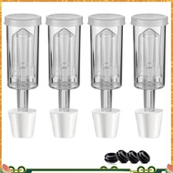 Fermentation Lids Airlock Kit with 6Stopper,Air Locks Fermentation Airlock Beer Wine Kombucha Brewin