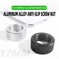 Vis Heavy Duty 17Mm Threaded  Nut Aluminum Mounting Nut Phome Mount for Secure Phone Holder Installa