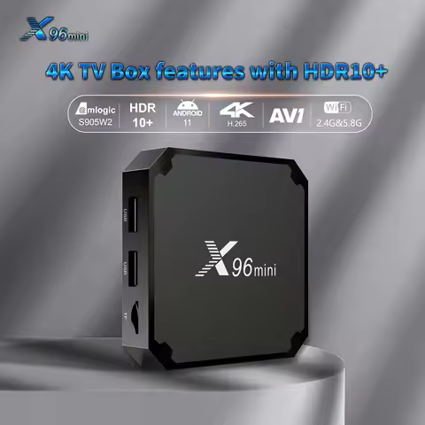 X96 Mini Android 9.0 Smart TV BOX 1GB 8GB Allwinner H313 Quad Core Support 4K 3D 30tps WiFi 2.4GHz H