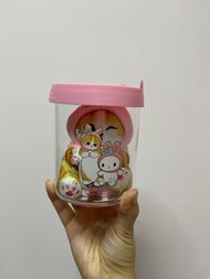 Sanrio My Melody X Mofusand玻璃杯