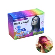 Portable Hot Hair Chalk Powder 8 Colors DIY Temporary Pastel Hair Dye Color Paint Beauty Soft Pastels Salon Styling