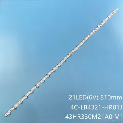 21 LED(6V) LED Backlight strip for TCL 43RS520 43R5500 43S435 43F9F 43F8 21*1 43HR330M21A0 V1 4C-LB4