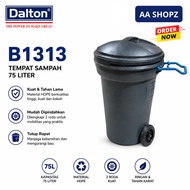 Dalton B1313 75 Liter HDPE Trash Can with Wheels Original | Dalton B1313 Dustbin
