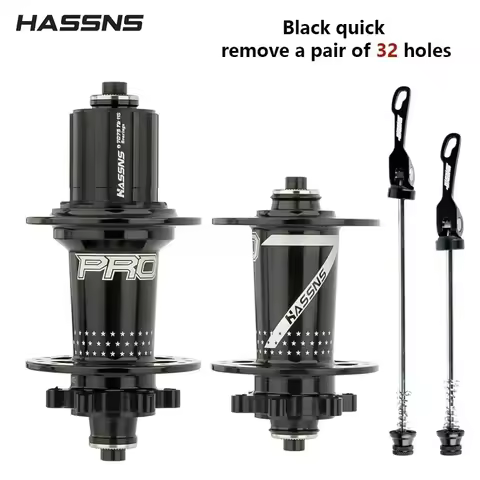 HASSNS PRO7 Mtb Hub 32 Holes Bearing Mountain Bike Freehub Rear Hub 32h Noisy Cube Bicycle Bushings 