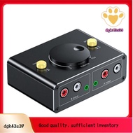 3.5mm to  Audio Switcher Bidrectional Switcher 1 in 2 Out or 2 in 1 Out Dual  to 3.5mm Splitter Swit