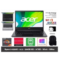 Laptop ACER Aspire Slim 3 A314-22 Ryzen 3-3250 8GB SSD 256GB WIN11 OHS