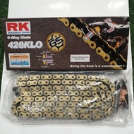 Chain ORing - 428KLOx132L - RK-S34 (Gold) Below 200cc Chain RK rantai RK