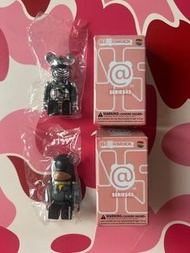 MEDICOM TOY BE@RBRICK SERIES 45 Black Adam 黑阿當 宇宙刑事 Bearbrick 膠袋未開封 有咭