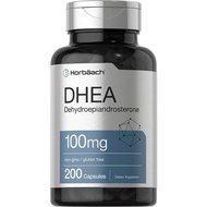 Horbaach DHEA 100mg 200 Capsules / Double wood DHEA 100 mg 180 caps