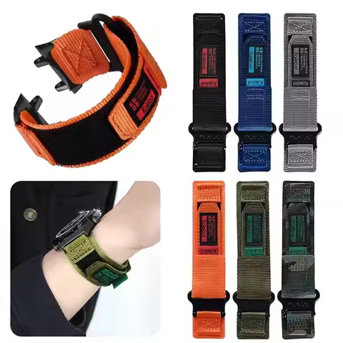 Tactical Nylon watch strap For Amazfit T-Rex 3 Watch Sport Bracelet For Amazfit T-Rex 3 Smart watch