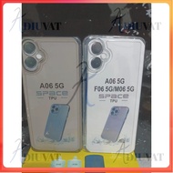Softcase SAMSUNG A06 5G M06 5G / F06 5G Case Clear Silicone Clear Black Transparent Space