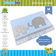 Bumble Bee Baby Pillow Case - M Size (Premium Cotton Jersey Knit)