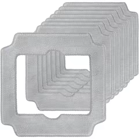 New-For ECOVACS WINBOT MINI2 8-Pack Replacement Cleaning Pads Washable Microfiber Mop For Window Rob