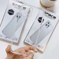 iPhone 14/14 Pro/14 Pro Max/13/13Pro/13Pro Max/12/12Pro/12Pro Max/11/11Pro/11Pro Max Case Space Collection Military Drop Protection Hard Clear Transparent Casing