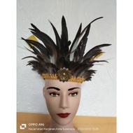 Traditional Crown/ dayak Crown/Fur Crown Accessories Of dayak Feather Head