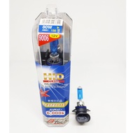 Blue Glass Bulb HB4 9006 12V Slightly Yellow Light 80W-150W 6000K B-TECH 1 Pair Halogen HB4